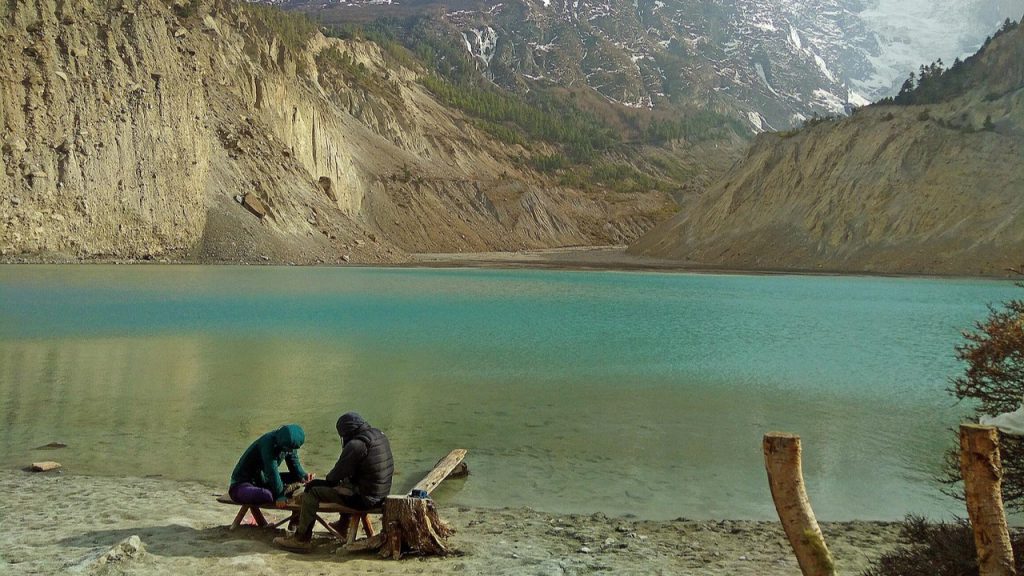 Mountain view from Bandipur hill town